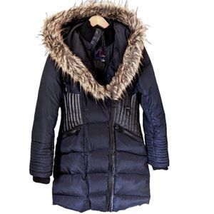 SEDUCTIONS Women's Winter Jacket City Parka Puffer High Neck Layered Hoo…